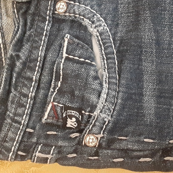 MEK DENIM BEAUTIFUL JEANS STRETCH Very Confy Size 28 MADE IN USA - Picture 3 of 15